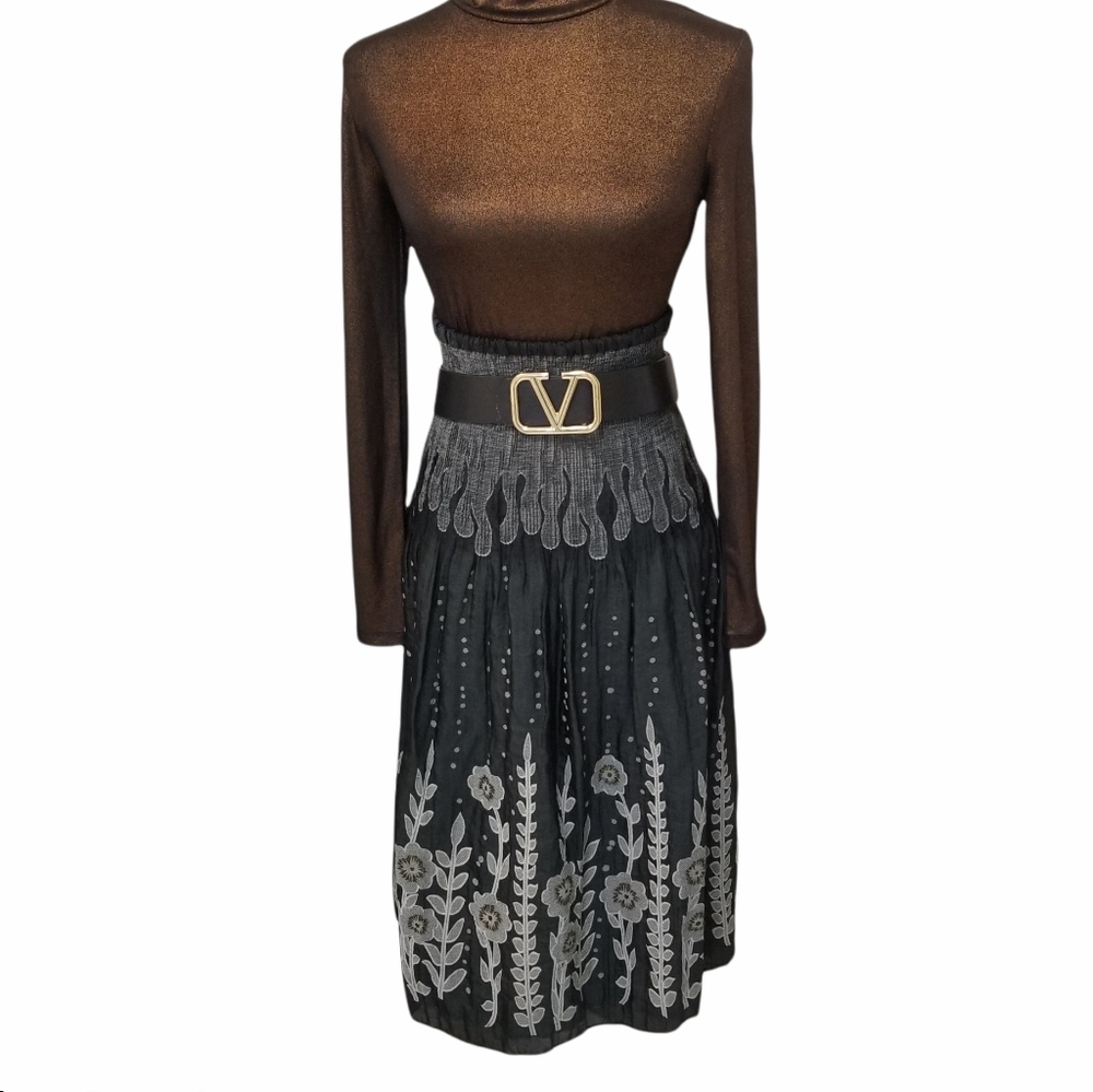 Lapsi Cozyosko Boho Tube Convertible Dress/Skirt Siemze Small/ Medium